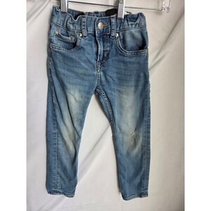 H&M &Denim Jeans Boys Blue Medium Wash Slim Mid Rise Slim